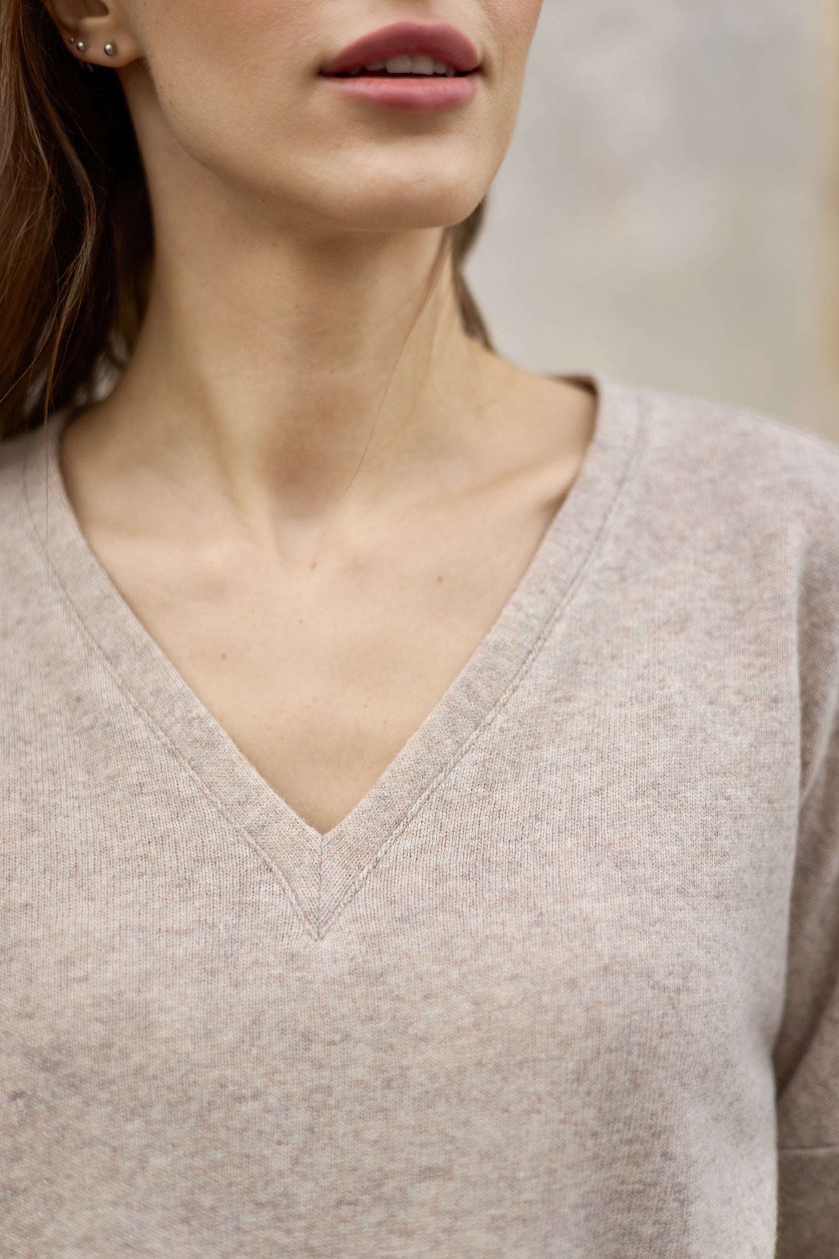 Laisvalaikio kostiumas - smėlio spalvos