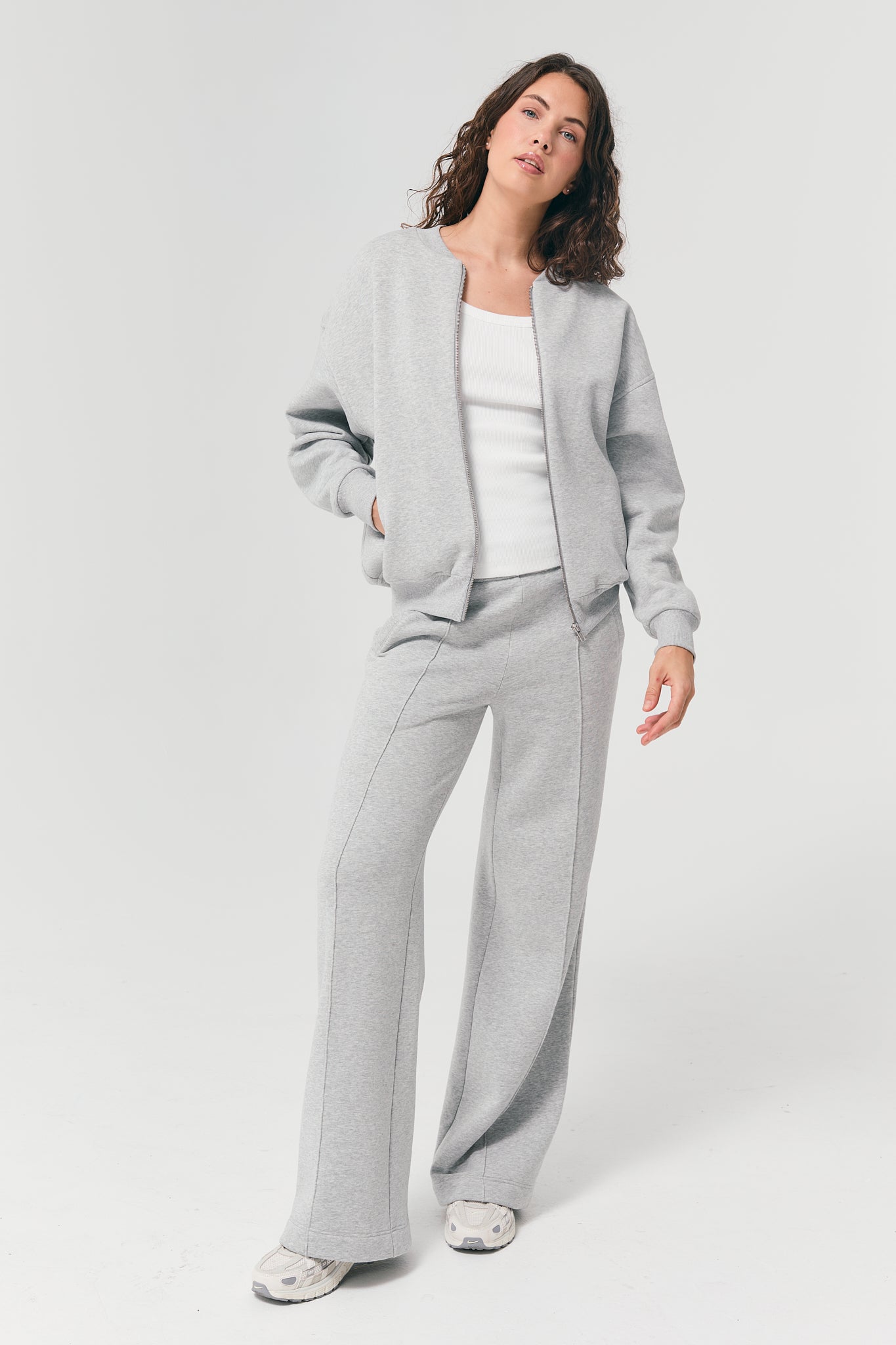 Kelnės "Luna" - pilkos spalvos